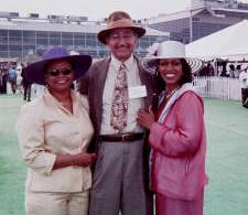 Preakness 96' Senator Verna Jones, Raymond V. Haysbert Sr. and GBBCC Membership Chair Karyne Henry